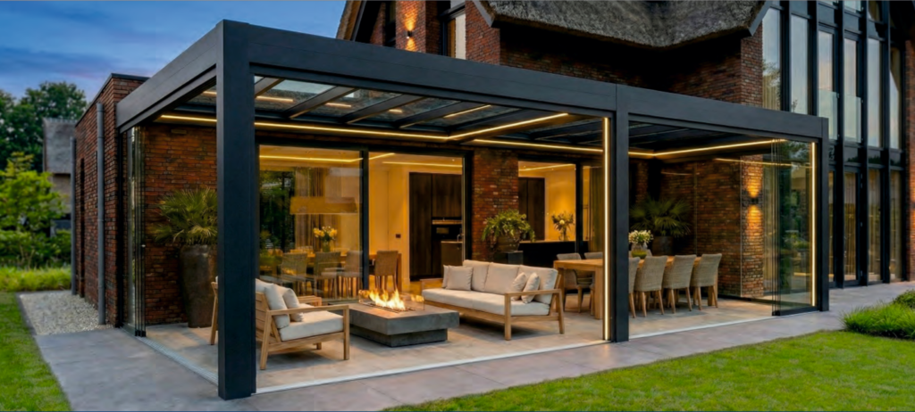 Luxe Cube Veranda uit Apeldoorn van Ce-veranda's